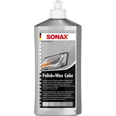 Spalvotas polirolis su vašku POLISH&WAX SONAX 250ml 4