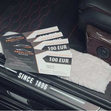 Absolutum Detailing dovanų kuponas – premium dovana išskirtiniam žmogui 1