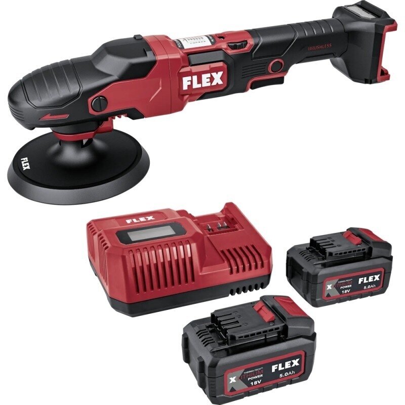 Akumuliatorinis poliruoklis FLEX PE 150 18-EC/5,0Ah Akumuliatorinis poliruoklis FLEX PE 150 18-EC/5,0Ah