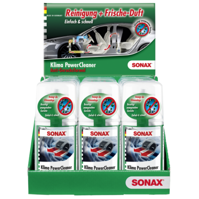 SONAX Car A/C cleaner AirAid probiotic counterdisplay 1