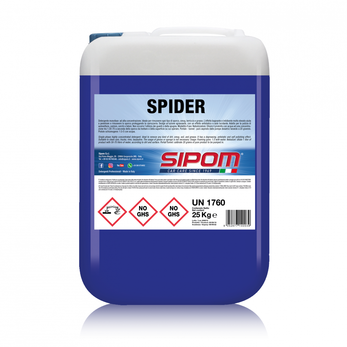 Bekontaktis ploviklis SPIDER SIPOM 25 kg Bekontaktis ploviklis SPIDER SIPOM 25 kg