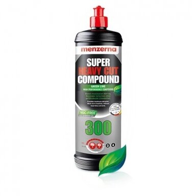 Abrazyvinė šlifavimo pasta Menzerna Super Heavy Cut Compound 300 GREEN LINE 1 l Abrazyvinė šlifavimo pasta Menzerna Super Heavy Cut Compound 300 GREEN LINE 1 l