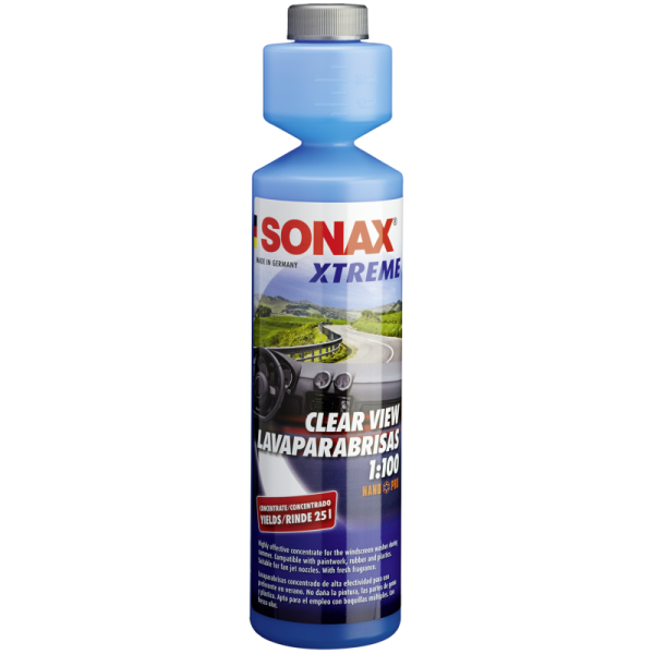 SONAX XTREME clear view 1:100 concentrate 250ml SONAX XTREME clear view 1:100 concentrate 250ml