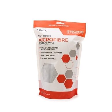 Microfiber cloth MF1 3pcs, Gtechniq Microfiber cloth MF1 3pcs, Gtechniq