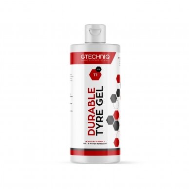 Padangų ir plastikinių detalių juodintojas T1 Gtechniq 500 ml Padangų ir plastikinių detalių juodintojas T1 Gtechniq 500 ml