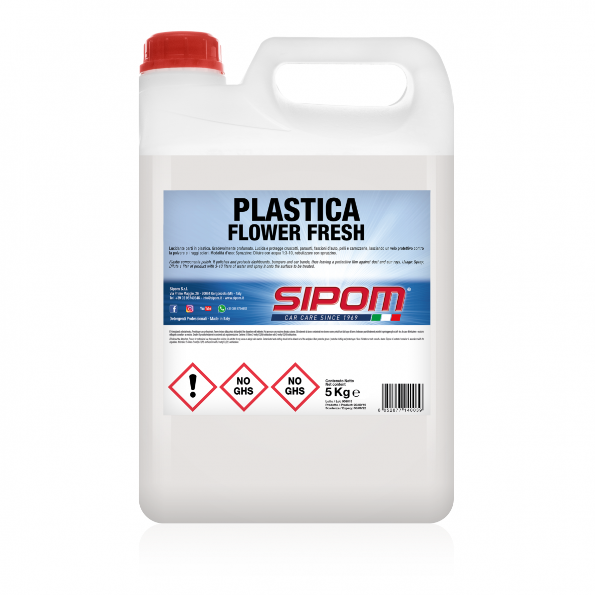 Plastikinių detalių atnaujintojas PLASTICA SIPOM 5 kg Plastikinių detalių atnaujintojas PLASTICA SIPOM 5 kg