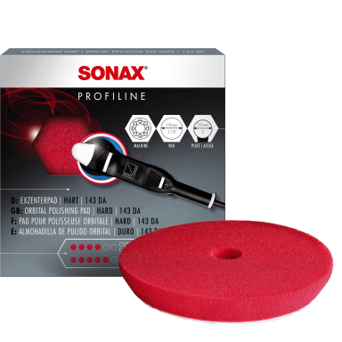 SONAX Polishing Sponge red 143 DA CutPad SONAX Polishing Sponge red 143 DA CutPad