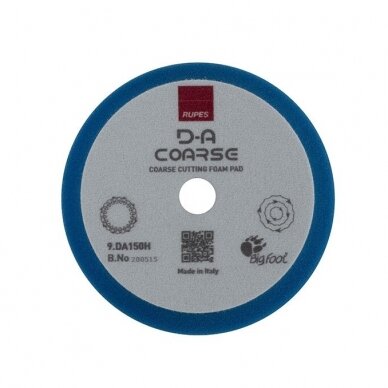 High performance coarse cutting foam pad – D-A COARSE Rupes 150 mm 1 High performance coarse cutting foam pad – D-A COARSE Rupes 150 mm 1