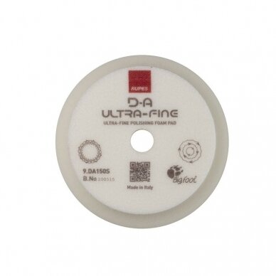 High performance ultra fine foam pad – D-A ULTRA FINE RUPES 150 mm 1