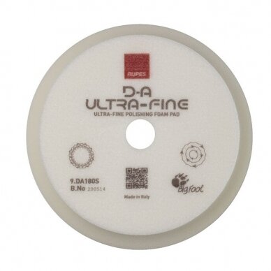 High performance ultra fine foam pad – D-A ULTRA FINE Rupes 180 mm 1 High performance ultra fine foam pad – D-A ULTRA FINE Rupes 180 mm 1