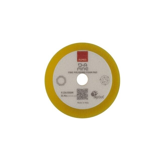 High performance fine finishing foam pad – D-A FINE Rupes 100 mm 1 High performance fine finishing foam pad – D-A FINE Rupes 100 mm 1
