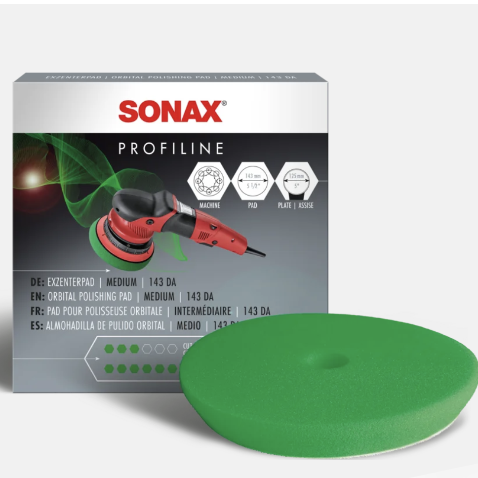 Poliravimo padas orbitinei mašinėlei 143mm SONAX Poliravimo padas orbitinei mašinėlei 143mm SONAX