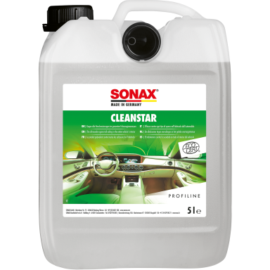 Interjero ekologiškas valiklis Profiline Clean Star SONAX, 5L Interjero ekologiškas valiklis Profiline Clean Star SONAX, 5L