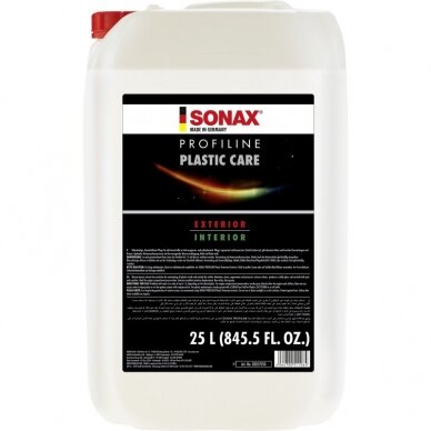 Profiline plastiko priežiūros priemonė, SONAX  25l
