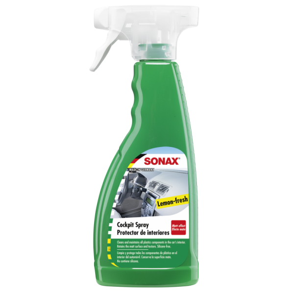 SONAX Cockpit spray matt effect Green Lemon 500ml SONAX Cockpit spray matt effect Green Lemon 500ml