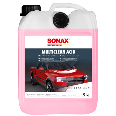 Acidic cleaner, shampoo “MultiClean”, 5L SONAX Acidic cleaner, shampoo “MultiClean”, 5L SONAX