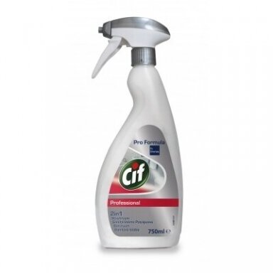 Sanitarinis valiklis Cif Professional 2in1, 0,75l Sanitarinis valiklis Cif Professional 2in1, 0,75l