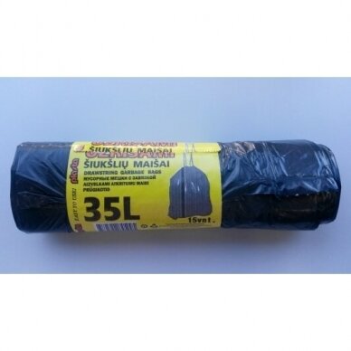 Šiukšlių maišai 35 ltr. Šiukšlių maišai 35 ltr.