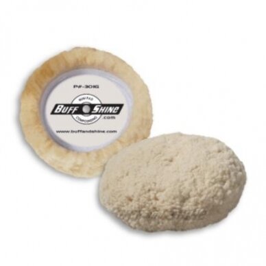 Buff and Shine 3" (75mm) Premium Wool Grip Buff Pad Buff and Shine 3" (75mm) Premium Wool Grip Buff Pad