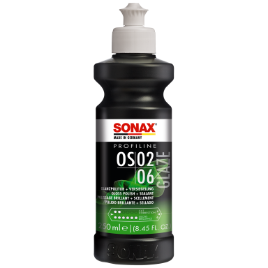 SONAX PROFILINE poliravimo pasta OS 02-06, 250ml SONAX PROFILINE poliravimo pasta OS 02-06, 250ml