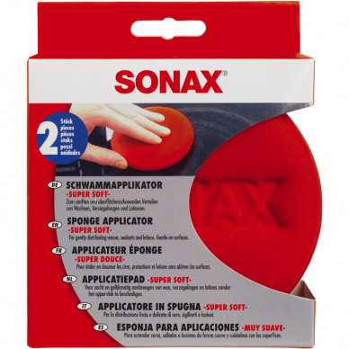 SONAX produktų paskirstymo kempinėlės, 2vnt SONAX produktų paskirstymo kempinėlės, 2vnt