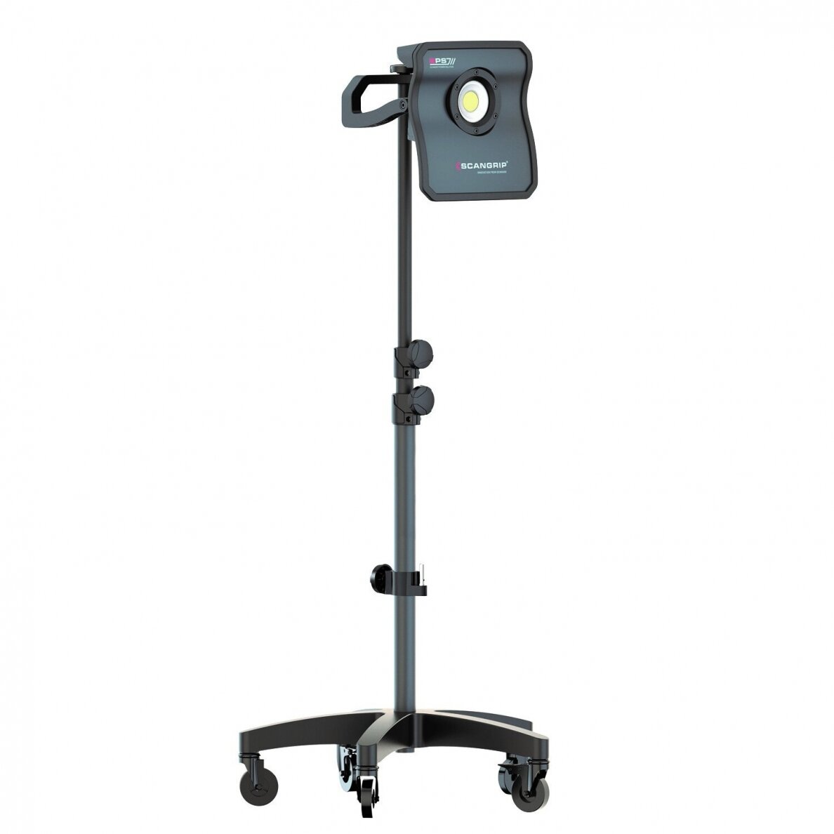 Stand with wheels for two lamps Scangrip 5 Stand with wheels for two lamps Scangrip 5