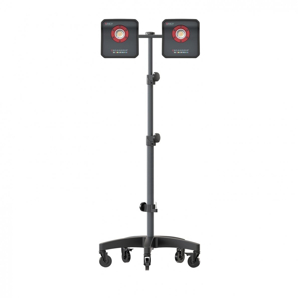 Stand with wheels for two lamps Scangrip 6 Stand with wheels for two lamps Scangrip 6
