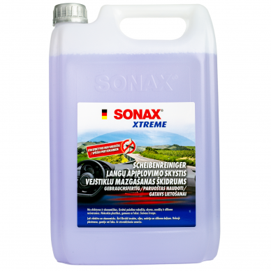Summer window washer fluid "XTREME", SONAX 4L Summer window washer fluid "XTREME", SONAX 4L