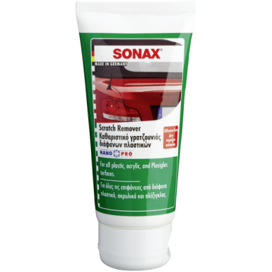Žibintų ir skaidraus plastiko polirolis Sonax 75 ml