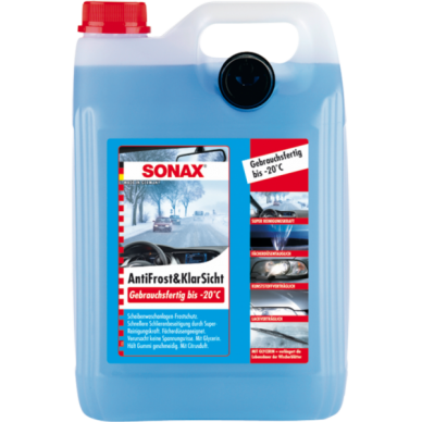 SONAX AntiFreeze & Clear View ready-to-use -20C 5L
